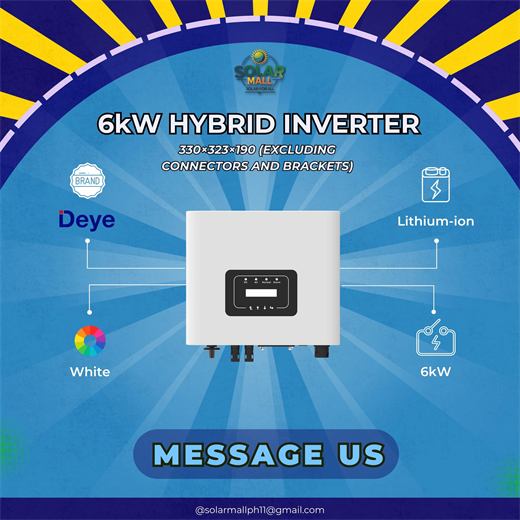 Deye 6kW Hybrid Inverter