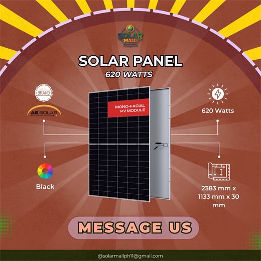 620W Solar Panel