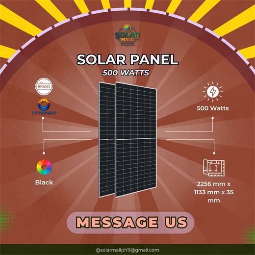 500W Solar Panel