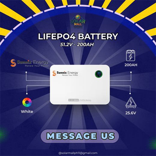51.2V 100Ah LiFePO4 Battery