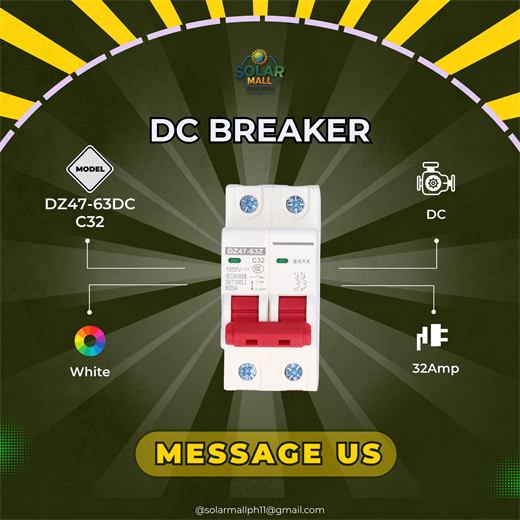 DZ47-63DC C32 DC Breaker