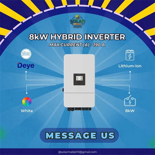 Deye 8kW Hybrid Inverter